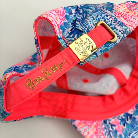 Lilly Pulitzer Hat Run Around Hat in Sway With Me NWOT - Picture 6 of 9